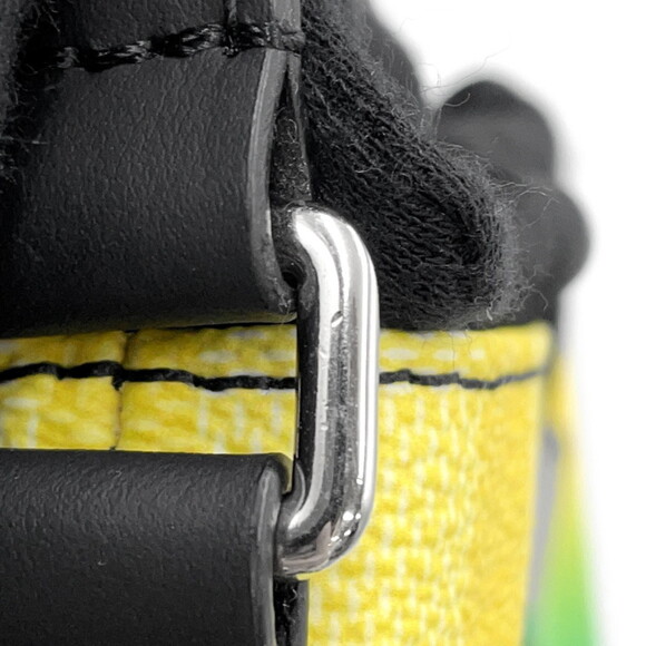 LOUIS VUITTON Yellow Damier Shoulder Bag - Picture 9 of 13